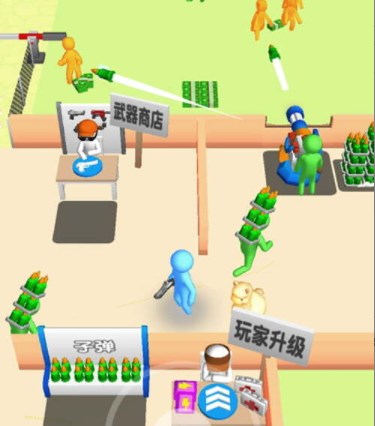 走位打僵尸【小游戏】