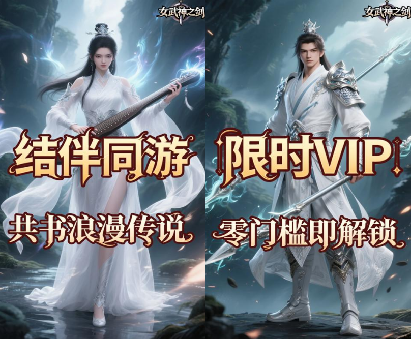 3D 仙侠奇幻游戏《女武神之剑（0.1折仙武帝尊）》倾情上线！——0.1 折手游平台