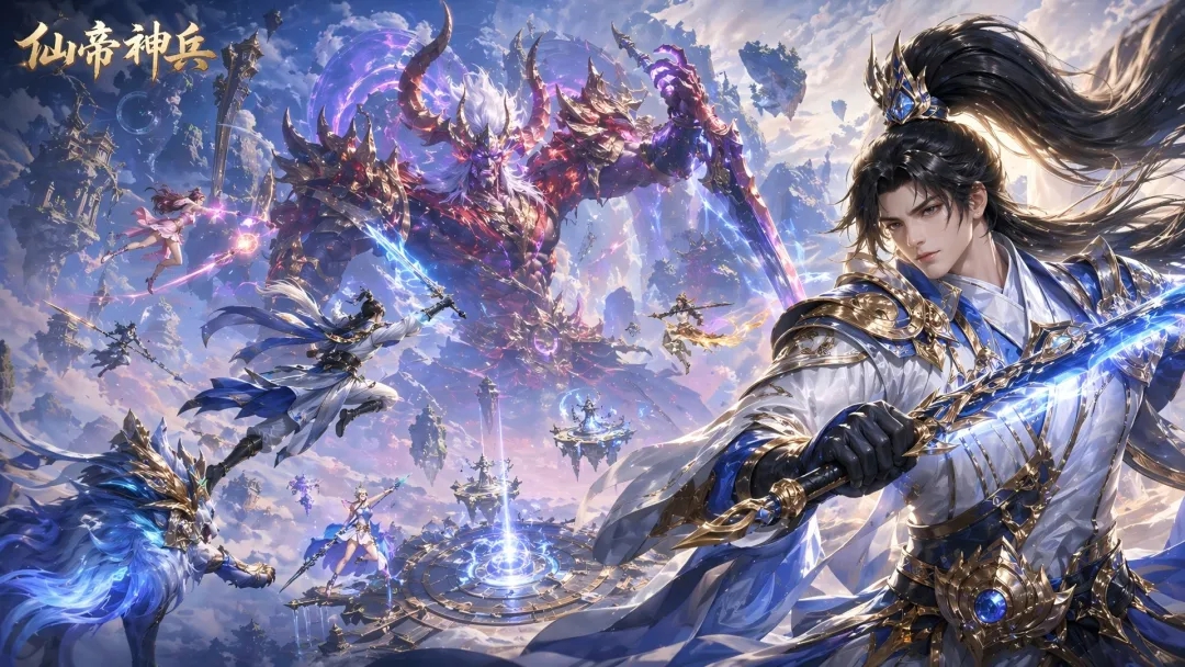 神话3DRPG手游《仙帝神兵》带你成就不朽传说！——折扣手游平台