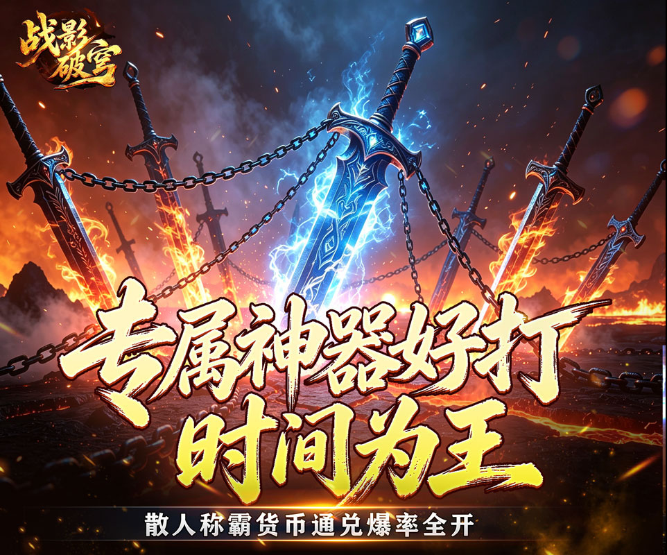 神器好打专属好爆散人称霸手游《战影破穹（专属神器大陆）》体验三分钟，畅玩一整年！——0.05折手游平台