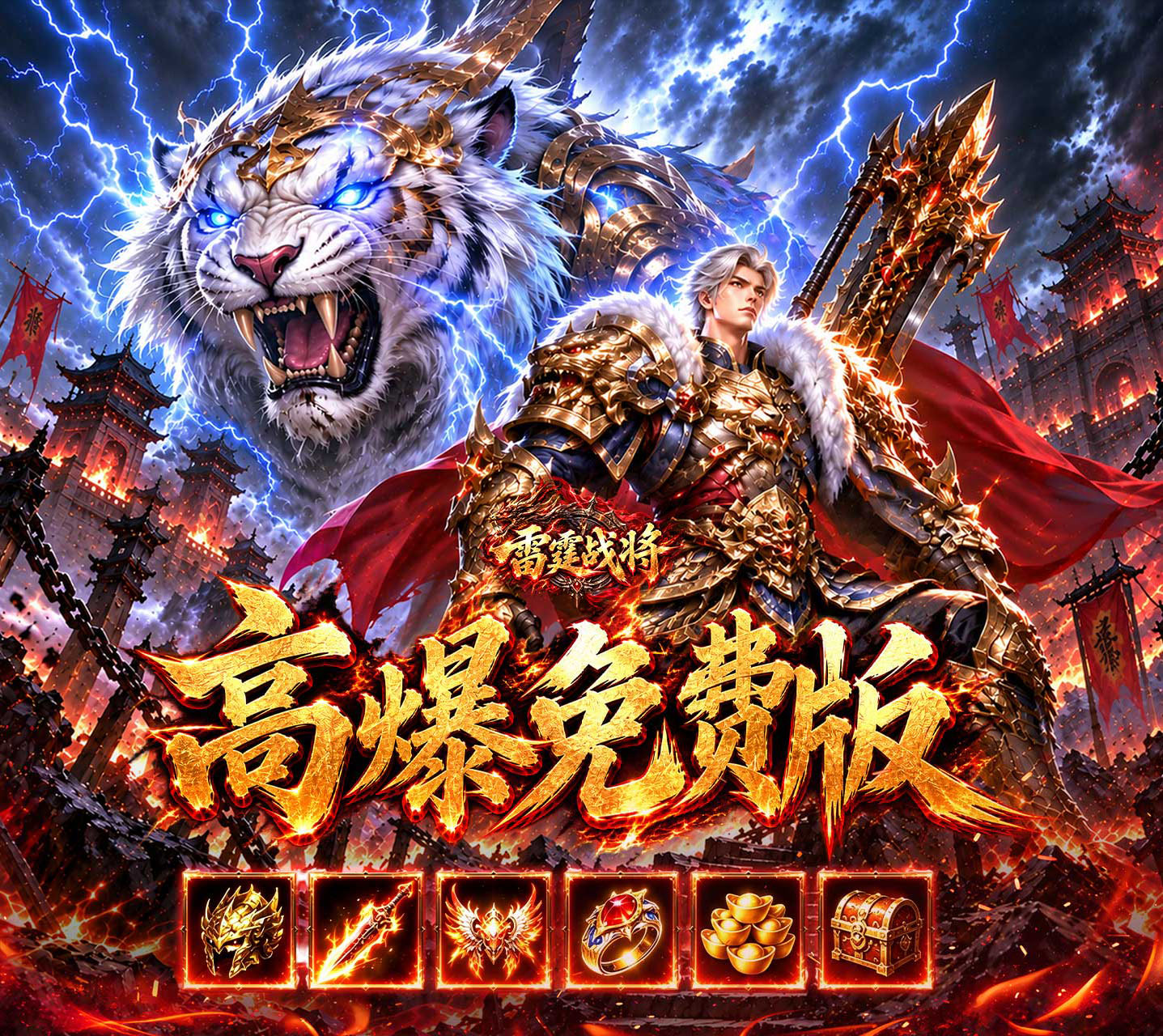 单职业传奇手游《雷霆战将（神农高爆免费版）》奖励极度丰厚！——1 折手游平台有哪些