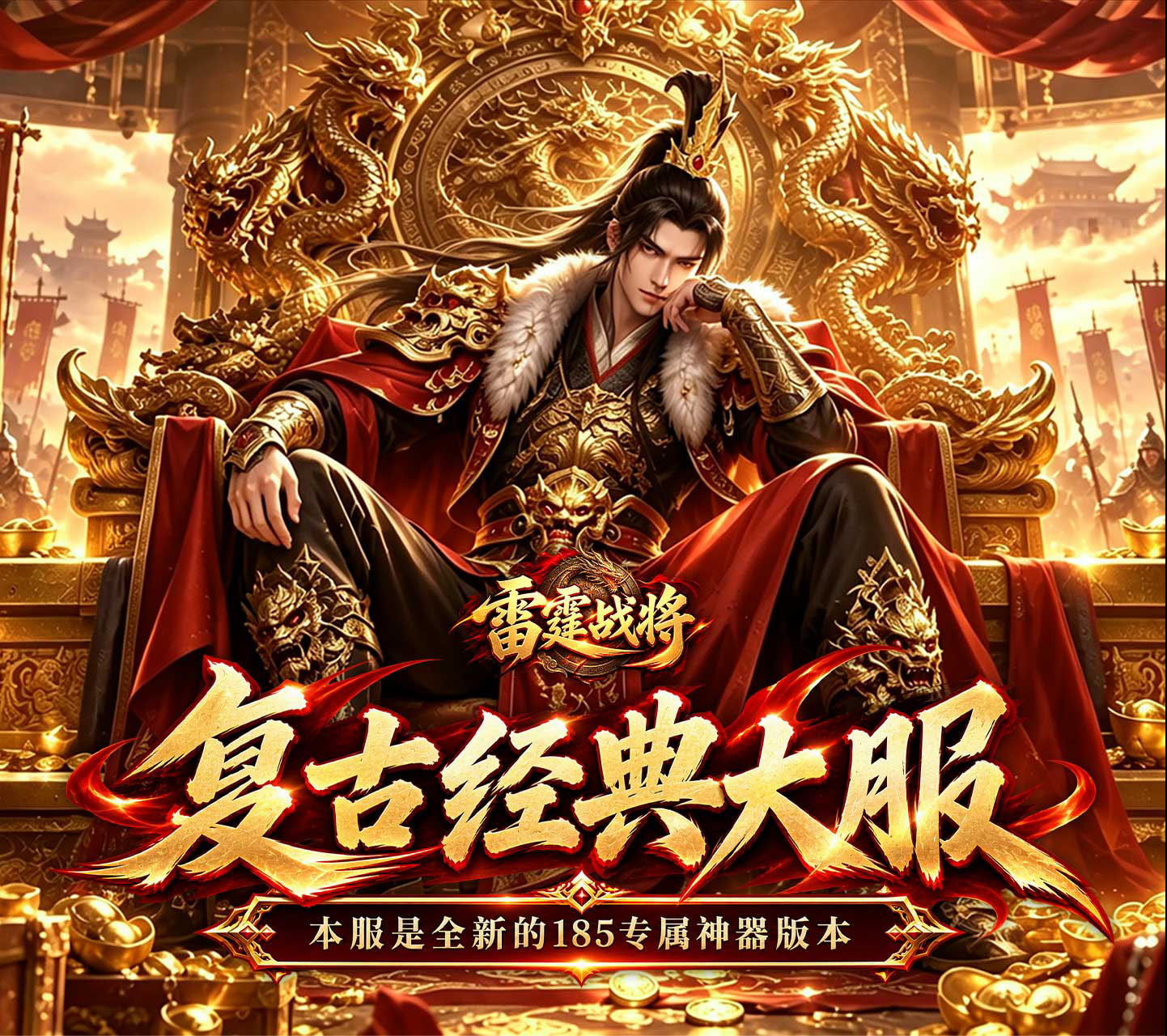 全新的185专属神器版本《雷霆战将（速通攻速高爆版）》上线免费领取2000代币！——折扣手游平台